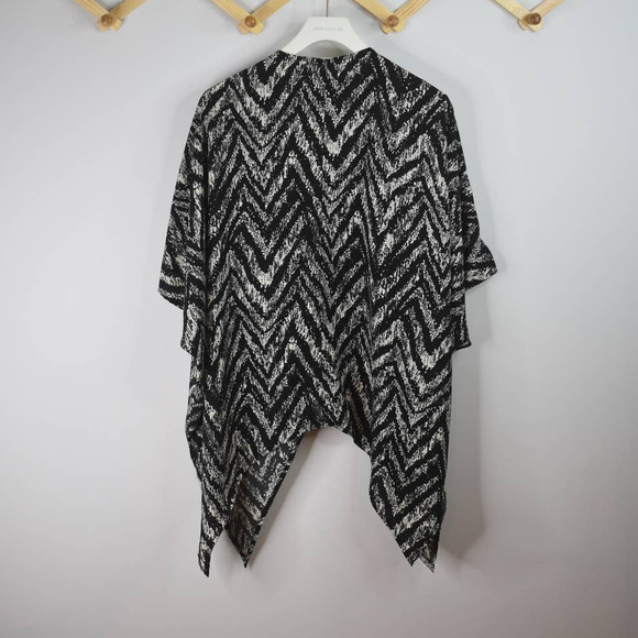 painted threads Kimono beach cover up Small - Picture 3 of 5